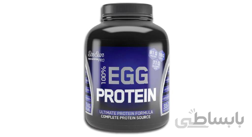 پروتئین تخم مرغ دکتر سان / Dr Sun Egg Protein