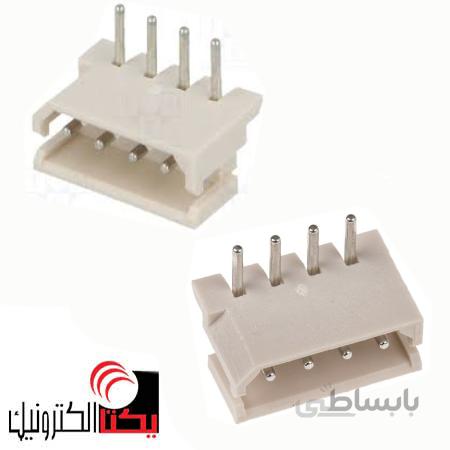 کانکتور پین گرد 4پین نری رایت ( 2.5 میلی متر)