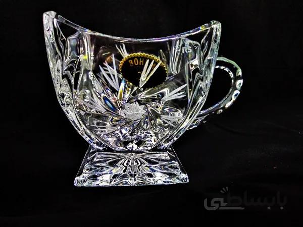 فنجان کریستال الگانس بوهمیا چک