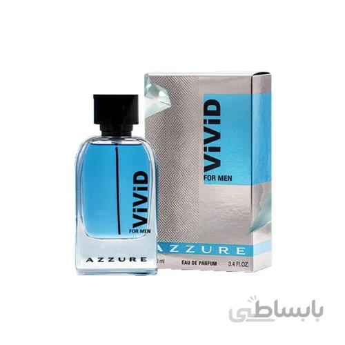 عطر ادکلن مردانه آزارو ویزیت فراگرنس ورد ویوید (Fragrance World Azzaro Visit) حجم 100 میل ا Fragrance World VIVID Azzure For Men 100 m