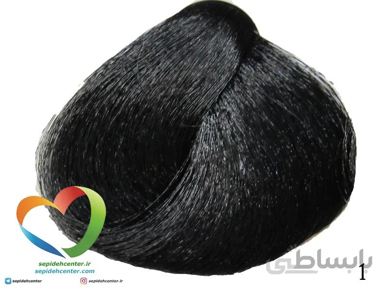 رنگ موی اپتیما مدل Attive Naturale شماره 1 رنگ مشکی