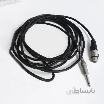 کابل صوتی میکروفن TRS to XLR طول 5 متر