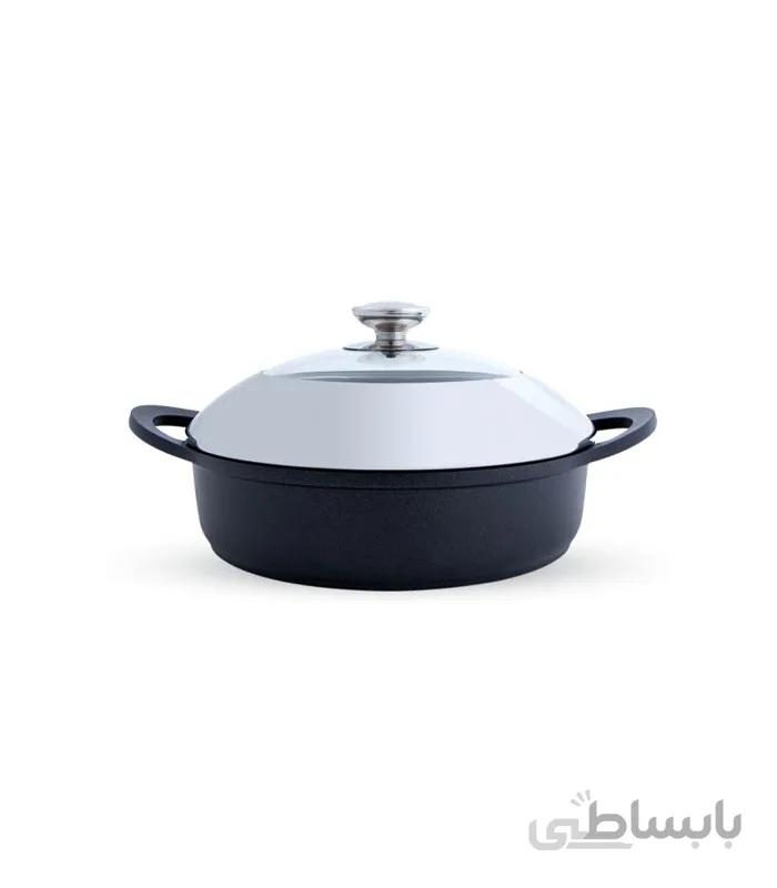 ماهی تابه چدن 32 سانتی عرشیا مدل FP106-750