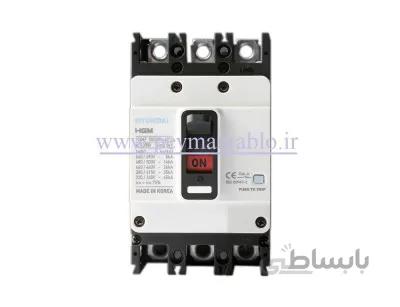 کلید اتوماتیک کامپکت 50 آمپر،سه پل، 380v - 415v(هیوندایی)