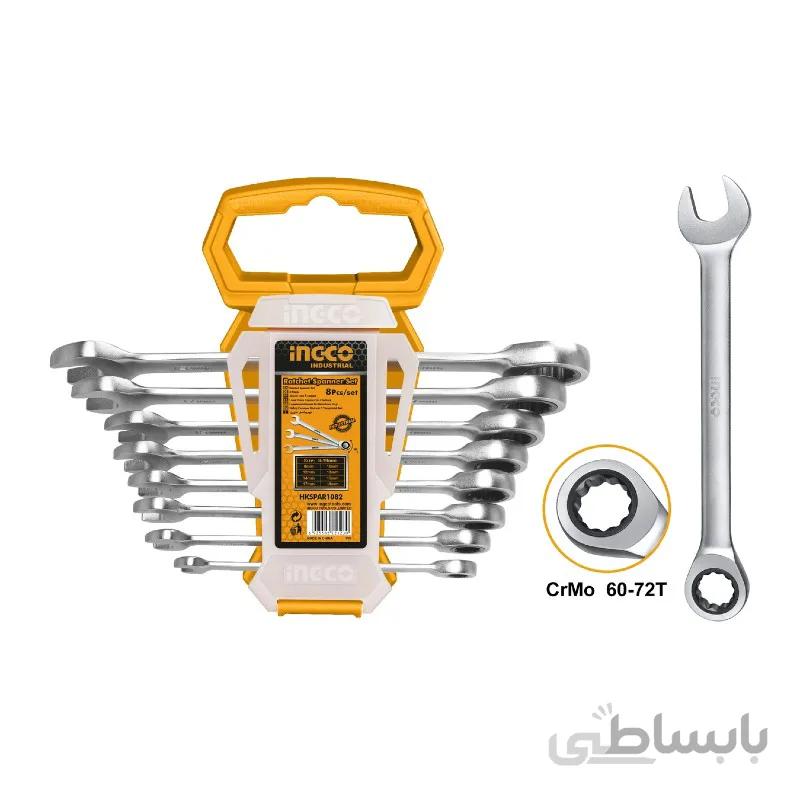 ست اچار یکسر جغجغه 8 عددی اینکو مدل HKSPAR1082