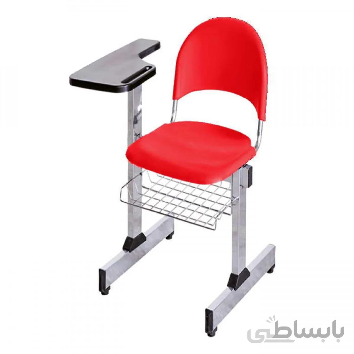 نیمکت آموزشی یک نفره متال پلاست با سبد صنایع نظری