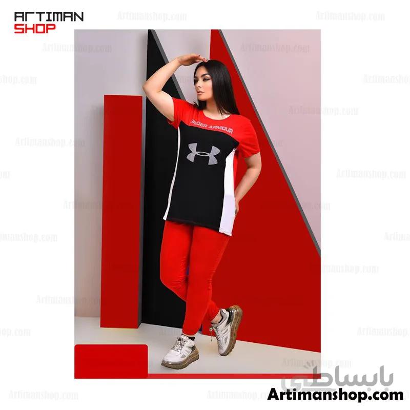تیشرت شلوار بیگ سایز کد ANIT-91102-BL