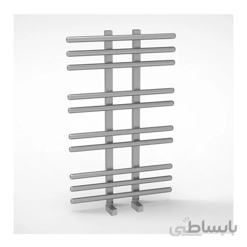 حوله خشک کن آلومینیوم کروم مات دیاموند طرح3