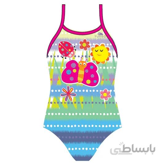 مایو شنا دخترانه توربو Country Friends ا Turbo girl Swimsuit Country Friends