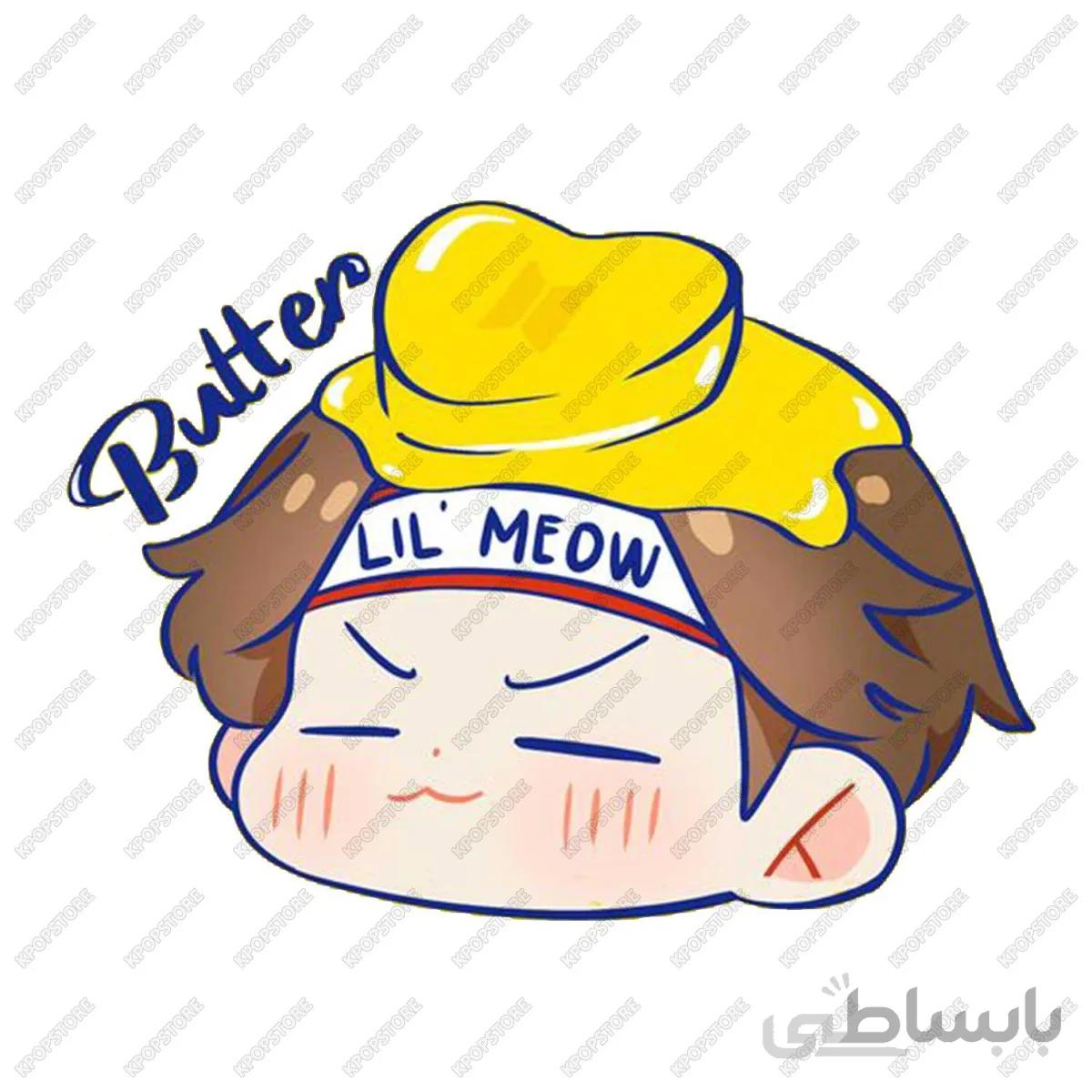 استیکر bts butter کد 111167