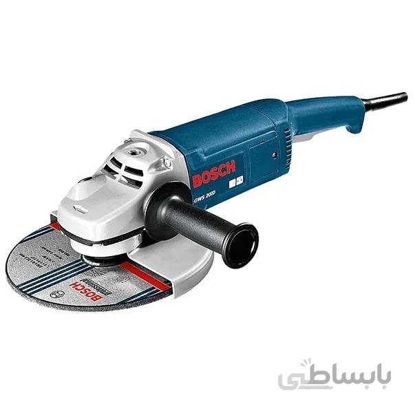 فرز سنگبری بوش مدل GWS2000-230 ا Bosch Large Angle Grinder Model GWS2000-230