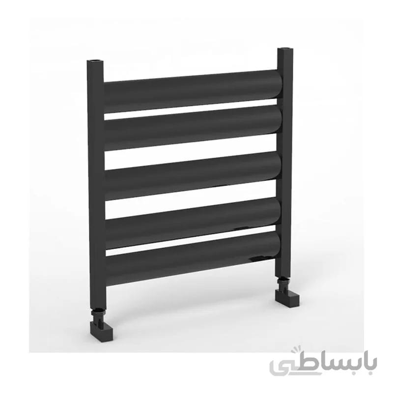 حوله خشک کن آلومینوم مشکی لکسون