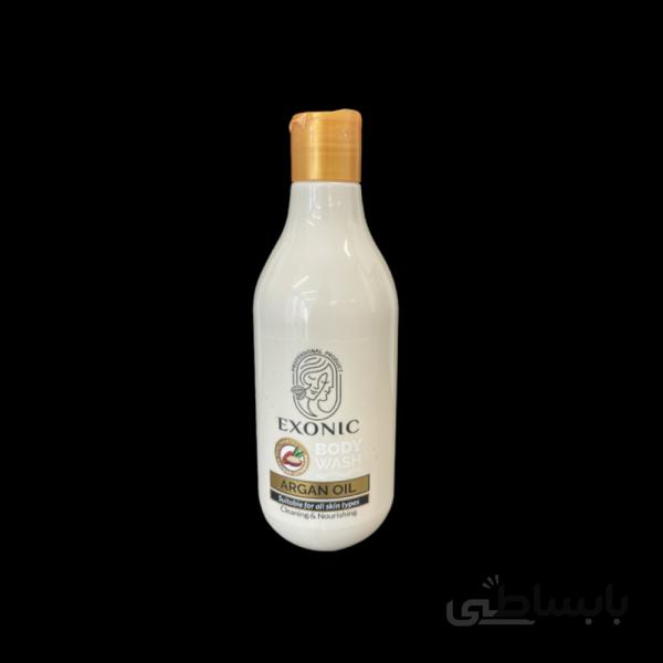 شامپو بدن کرمی روغن آرگان ۳۰۰ میل EXONIC