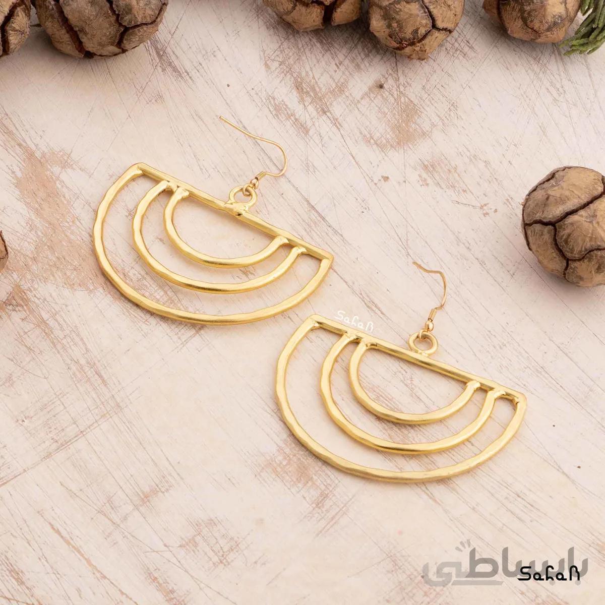 گوشواره برنجی سیتا
