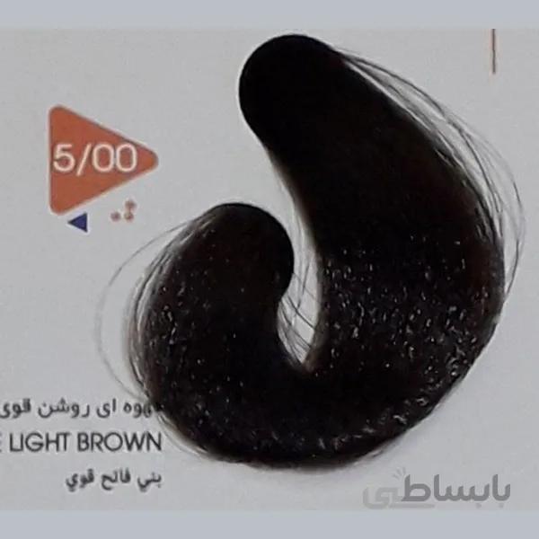 رنگ مو ویتامول (Vitamol) قهوه ای روشن قوی (شماره 5/00 طبیعی قوی) حجم 120 میل