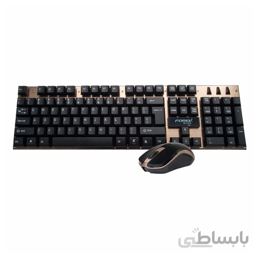 کیبورد و موس بی سیم گیمی فوریو FV-303