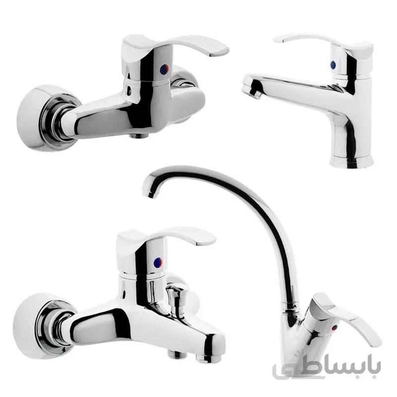 ست شیرآلات البرز روز مدل موج