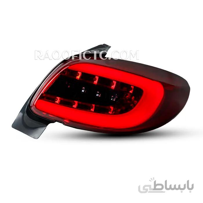 چراغ اسپرت 207 عقب جفت طرح نئون ال ای دی