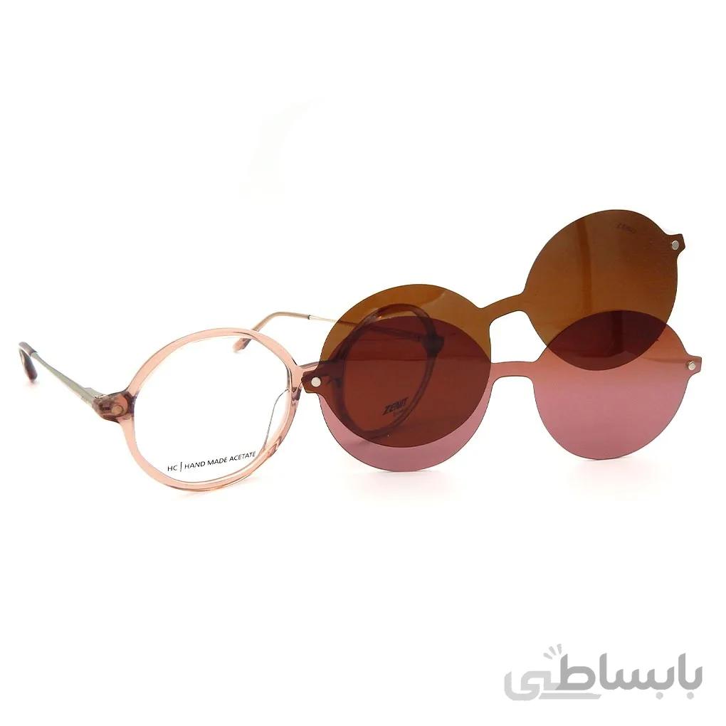 خرید عینک طبی آفتابی (کاوردار مگنتی) ZENiT زنیت ZE1413-C2