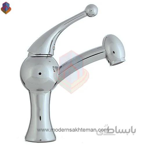 شیر روشویی موست مدل جگوار کروم طلا