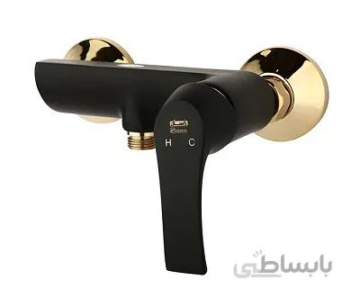 شیر توالت راسان مدل لوتوس مشکی