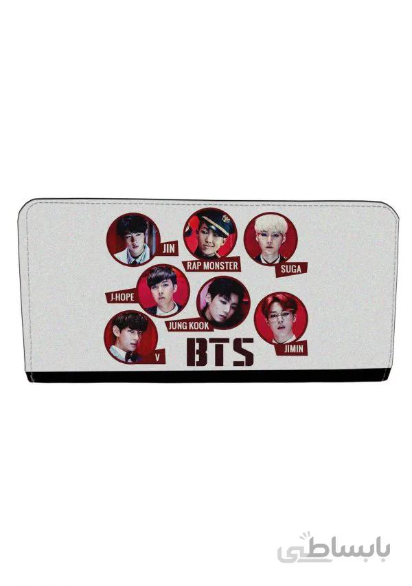 کیف پول زنانه طرح Bts2