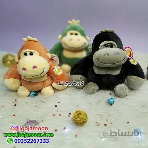 عروسک گوریل رنگی
