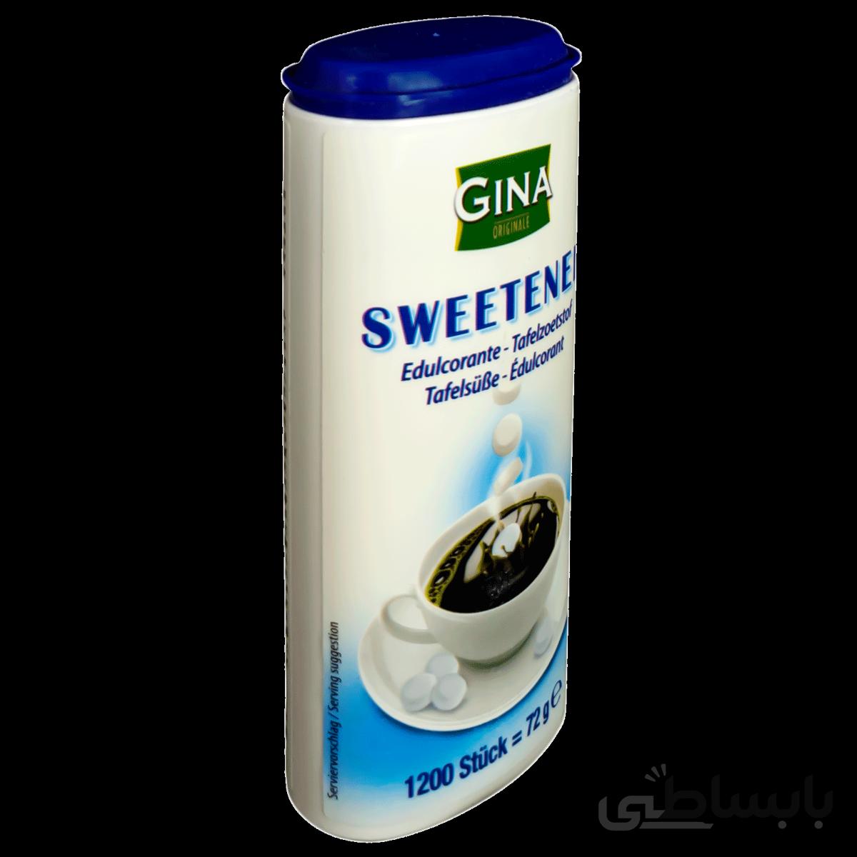 قند رژیمی جینا GINA بسته 1200 عددی ا GINA