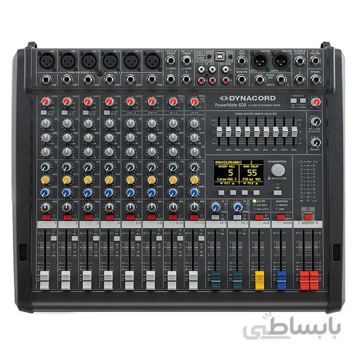 پاور میکسر دایناکورد مدل PowerMate 600-3 ا Dynacord PowerMate 600-3