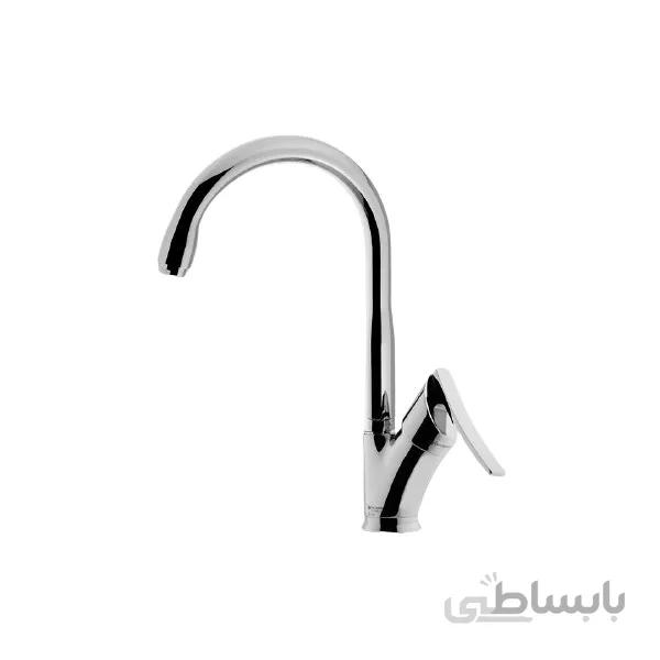 شیر ظرفشویی درخشان مدل لوکس گلد ا Derakhshan gold Lux kitchen tap