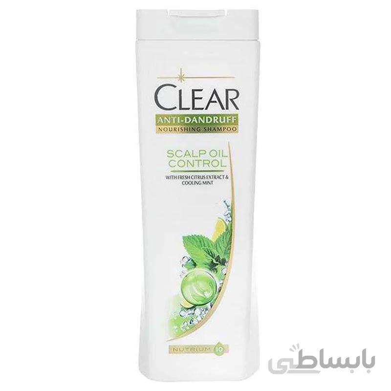 شامپو کنترل کننده ی چربی پوست سر خانم ها کلیر 400 میلی لیتر