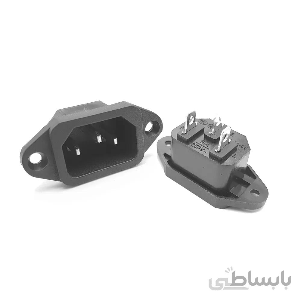 AC SOCKET MALE جاپیچدار