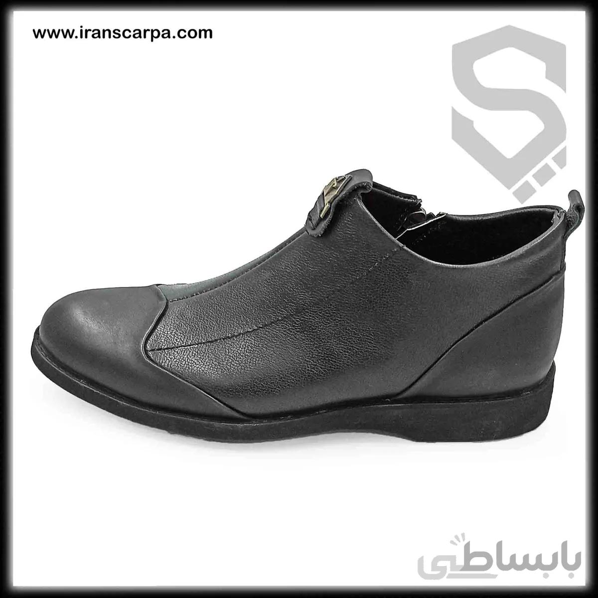 بوت چرم طبیعی مردانه مدل ریوبر