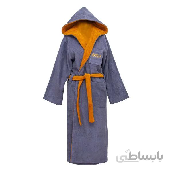 حوله پالتویی BMA طوسی خردلی
