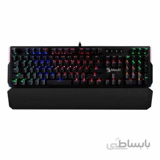 کیبورد گیمینگ ای فورتک Bloody B885N ا A4Tech Bloody B885N Light Strike Gaming Keyboard