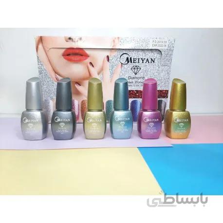 لاک گیلایتری در شش رنگ اصلی کیفیت عالی