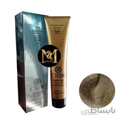 رنگ مو ايتوك شماره 8.1 حجم 100 ميلي ليتر رنگ بلوند دودي روشن
