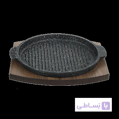 تابه چدن گریل Fahita (با زیره چوبی)