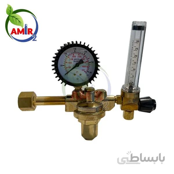 مانومتر آرگون / CO2 فولی متر دار پروکسی