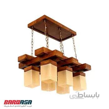 لوستر شش شعله پادرا مدل الینا
