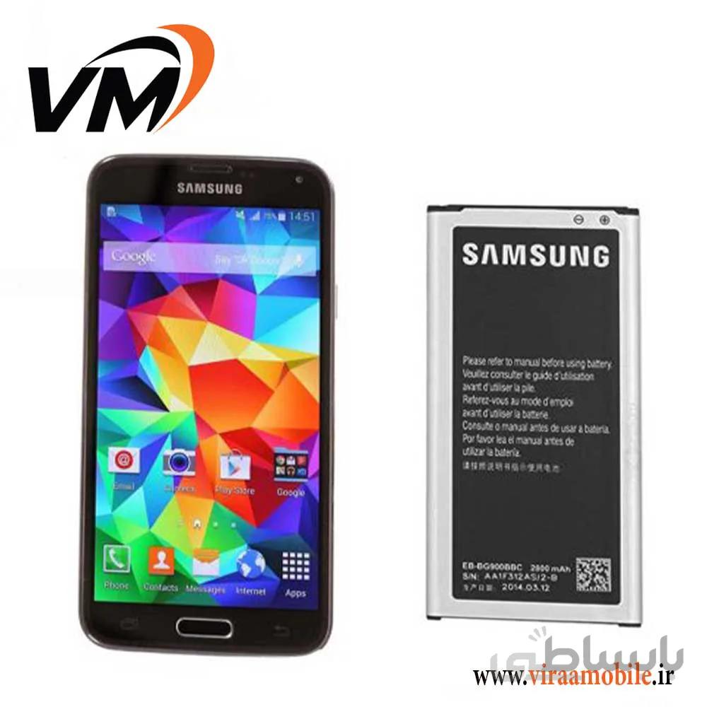 باتری اصلی گوشی سامسونگ Samsung Galaxy S5 Duos