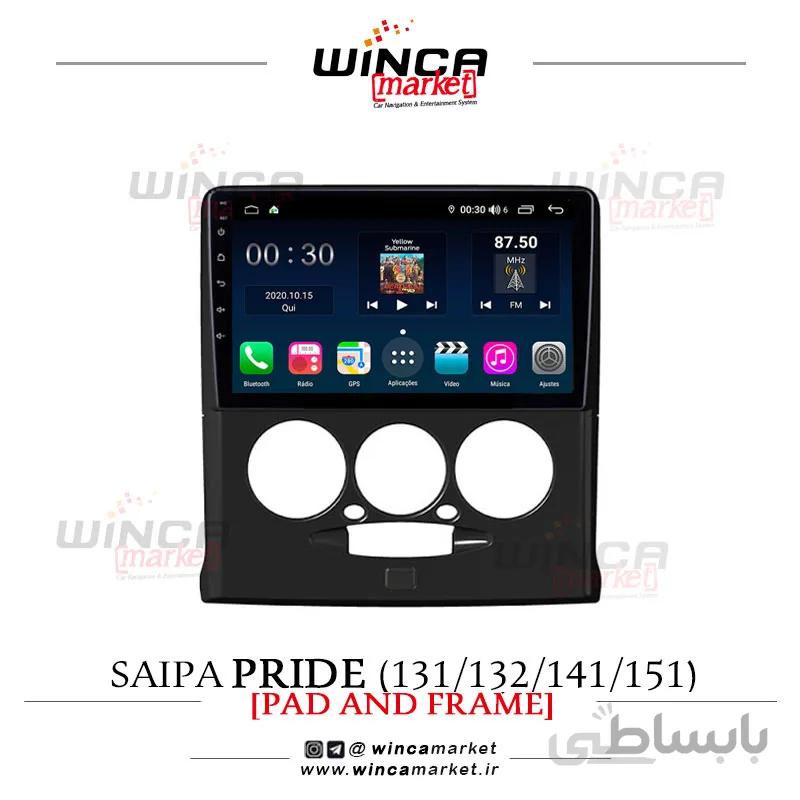 مانیتور اندروید پراید 131-132-141-151 برند وینکا WINCA سری S500+ پلاس مدل H855