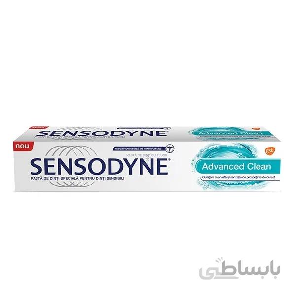 خمیر دندان سنسوداین مدل Advanced Clean حجم 75 میل