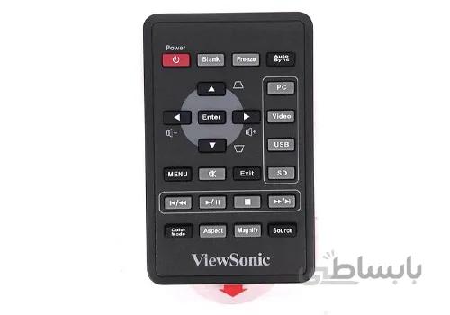 ریموت کنترل ویدئو پروژکتور ویوسونیک مدل PLED-W200