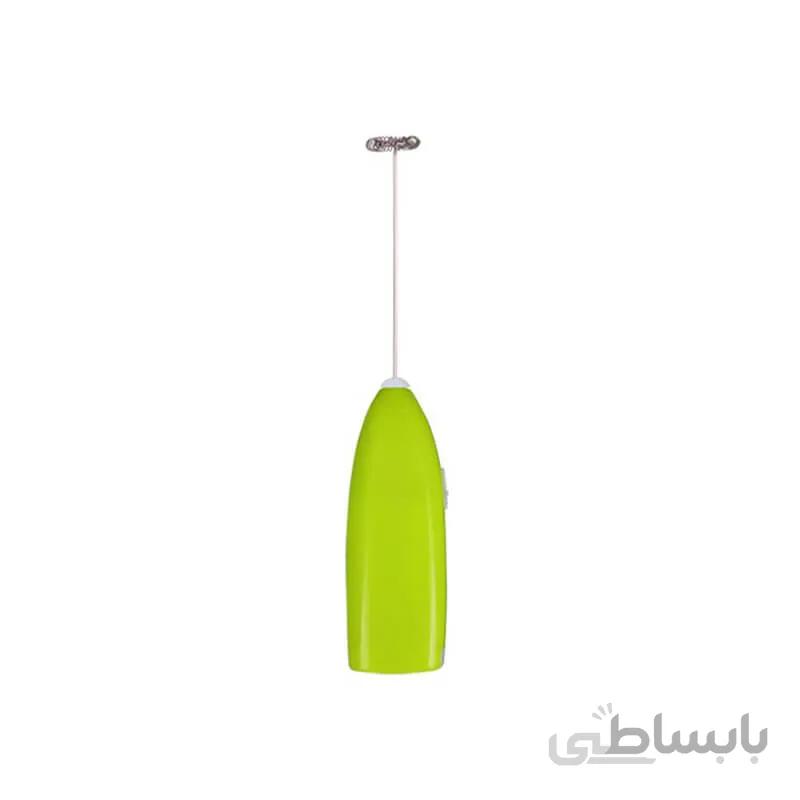 همزن کف ساز شیر رنگ سبز