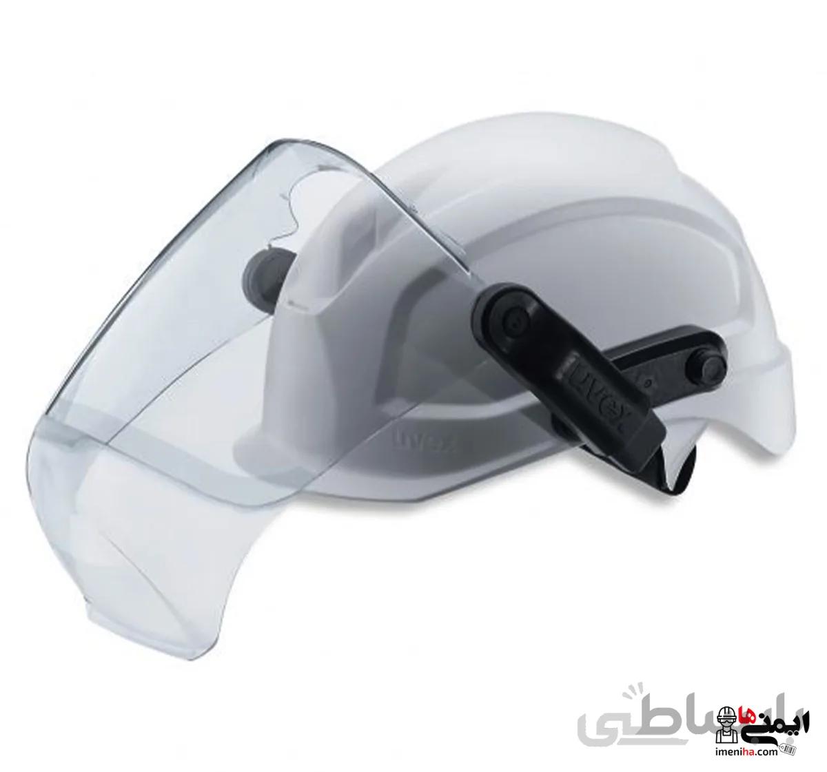 کلاه و شیلد ایمنی عایق برق Uvex مدل Pheos Visor سری 9906008