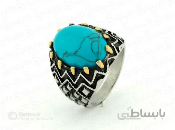 انگشتر مردانه سنتی اوشیدر zarrin-r-57