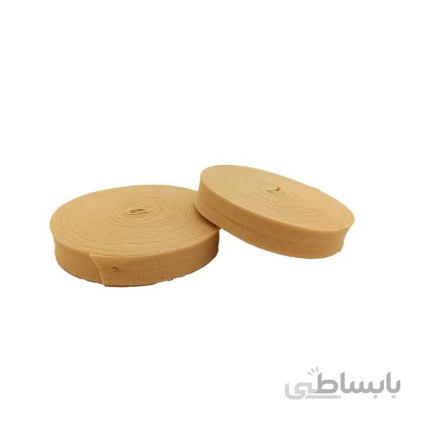 نوار اریب توری کرمی 2 سانتی کد 4066O