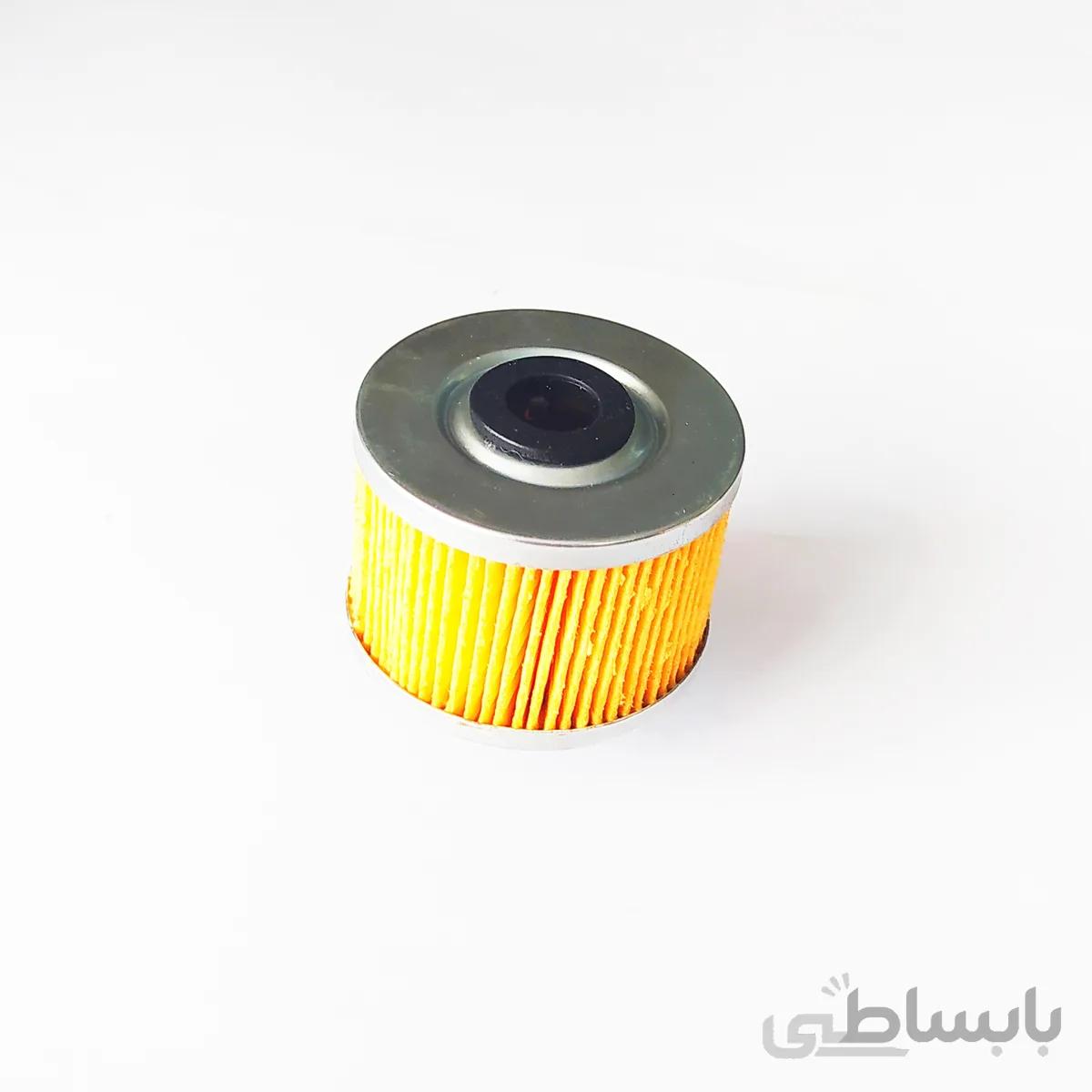 فیلتر روغن نقره ای مهرو برای موتور سیکلت NS160 ا oil filter SILVER mehro for motorcyclet boxer