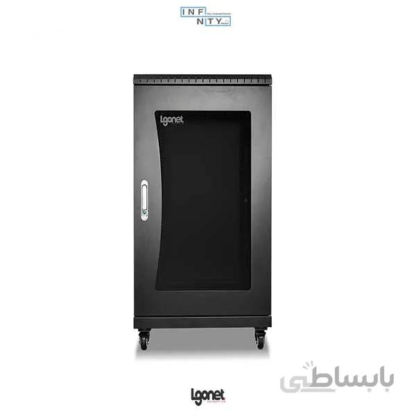 رک ایستاده 18 یونیت عمق 80 lgonet الگونت مدل LRA-18/80FWR